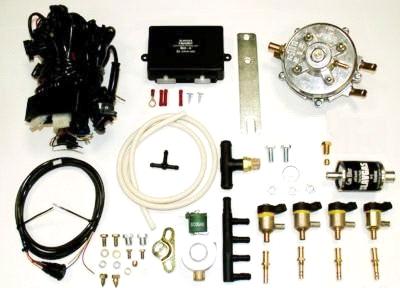 LPG injection system for motor vehicles